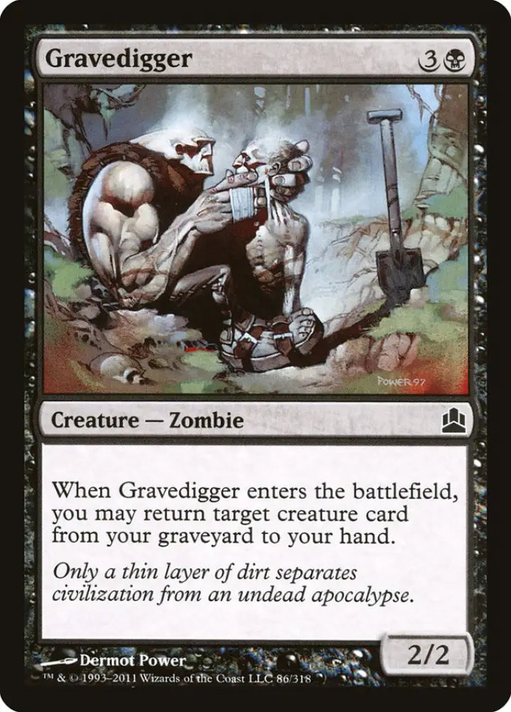 Gravedigger [Commander 2011] - MTG Single