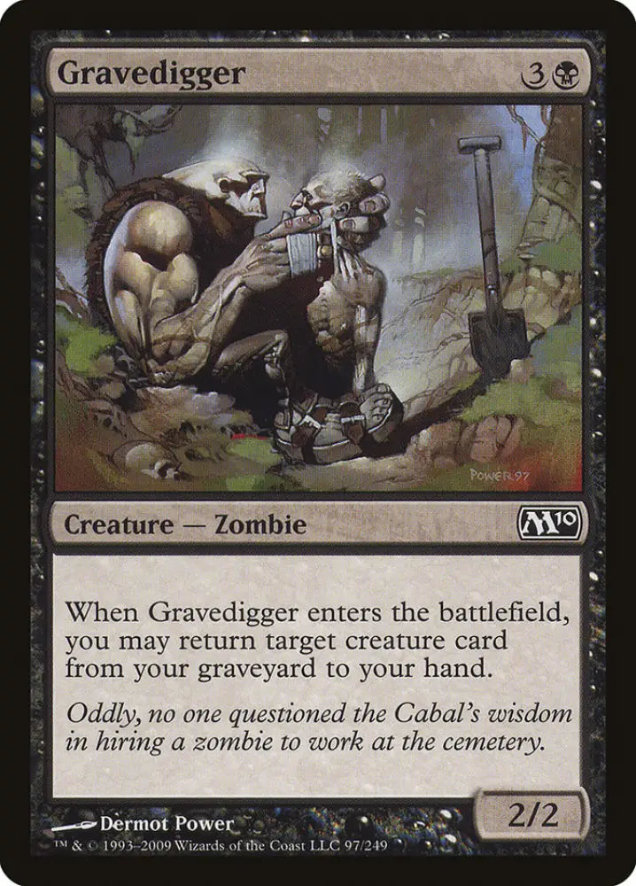 Gravedigger [Magic 2010] - MTG Single