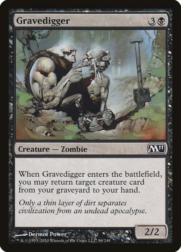 Gravedigger [Magic 2011] - MTG Single