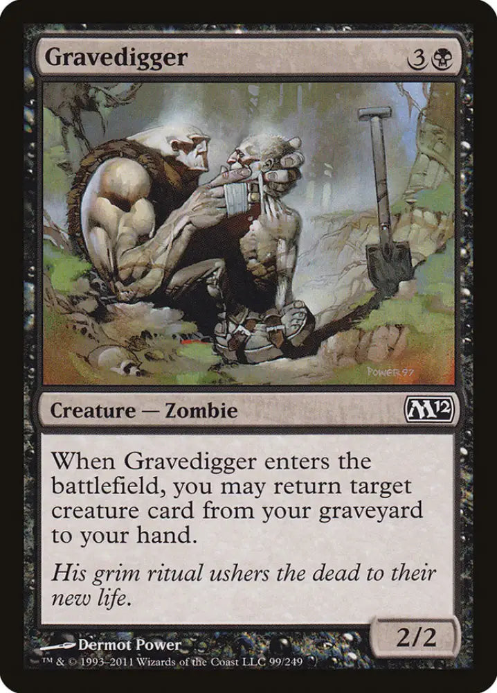 Gravedigger [Magic 2012] - MTG Single