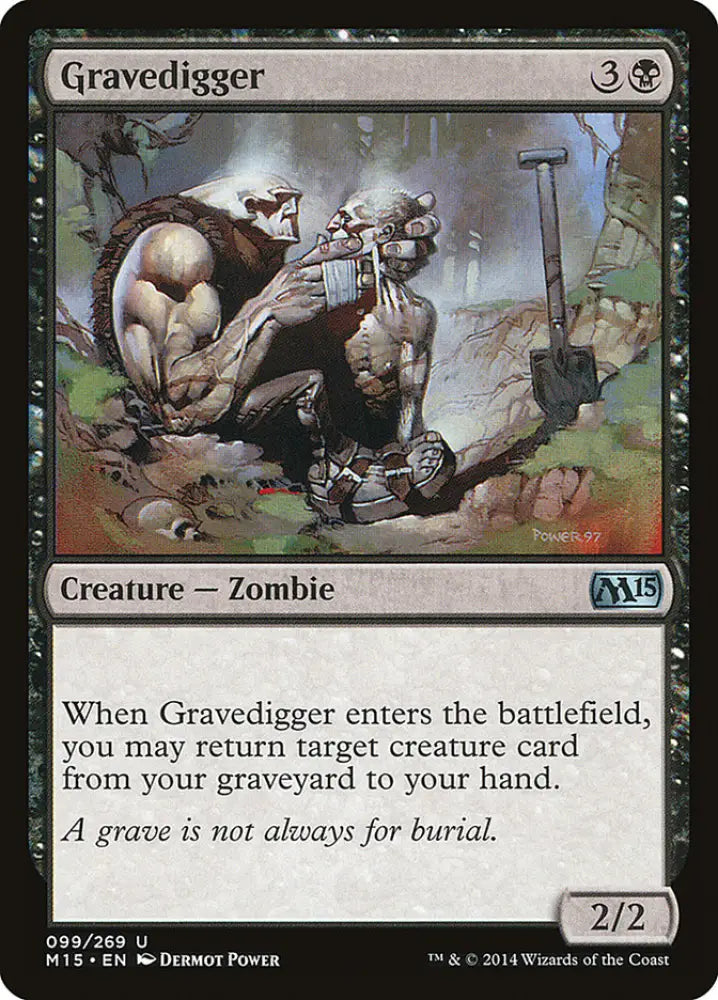 Gravedigger [Magic 2015] - MTG Single