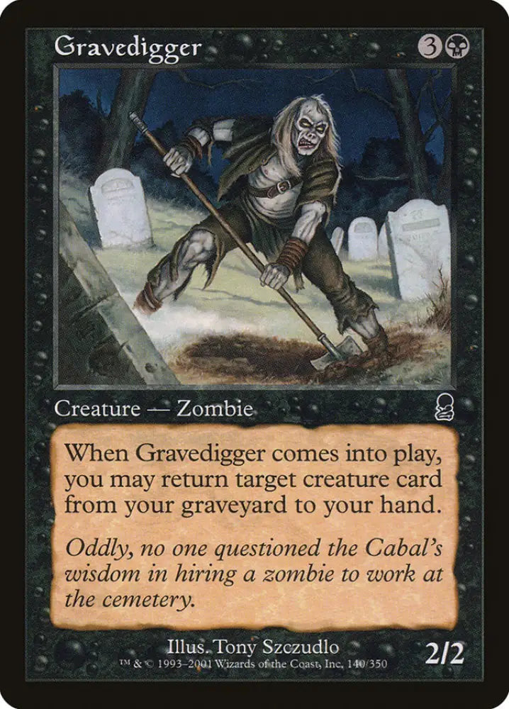 Gravedigger [Odyssey] - MTG Single