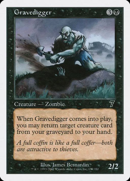 Gravedigger [Seventh Edition] - MTG Single