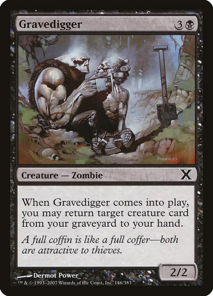 Gravedigger [Tenth Edition] - MTG Single