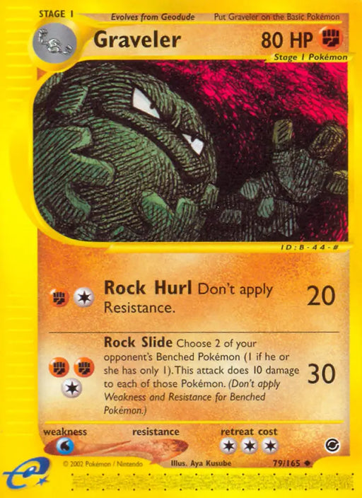 Graveler (79/165) [Expedition: Base Set] - Pokemon Single