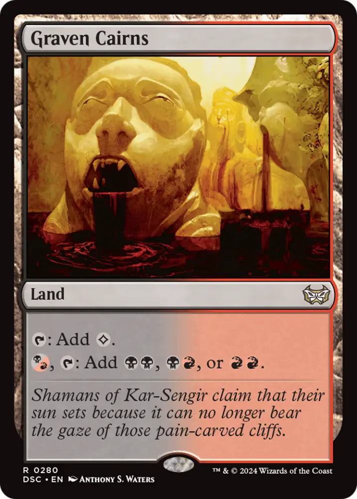 Graven Cairns [Duskmourn: House of Horror Commander] - MTG Single