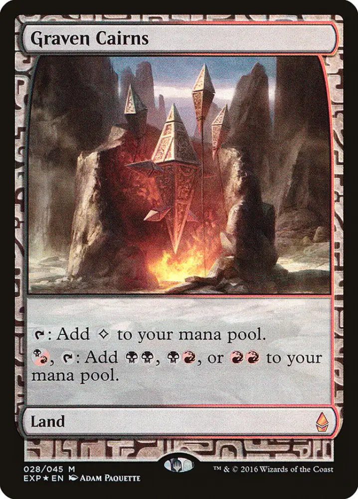 Graven Cairns [Zendikar Expeditions] - MTG Single