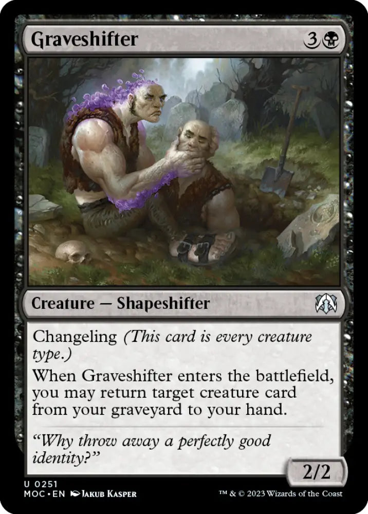 Graveshifter [March of the Machine Commander] - MTG Single