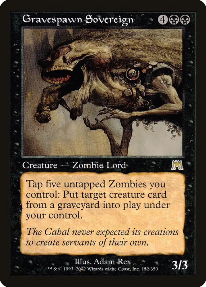 Gravespawn Sovereign [Onslaught] - MTG Single