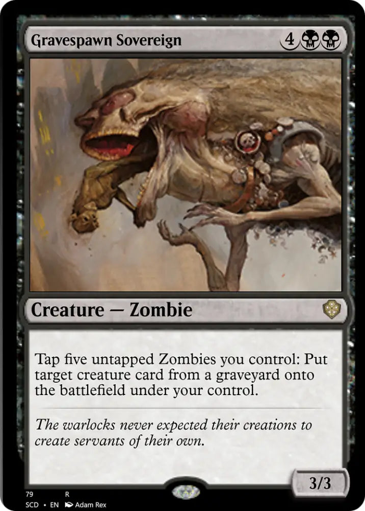 Gravespawn Sovereign [Starter Commander Decks] - MTG Single