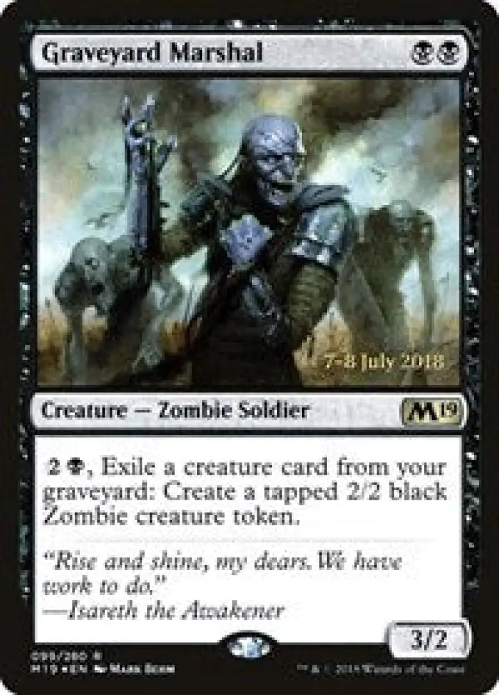 Graveyard Marshal (99) [Prerelease Cards]