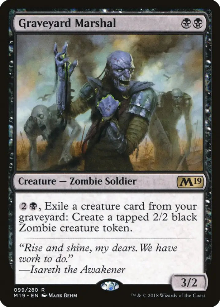 Graveyard Marshal [Core Set 2019] - MTG Single