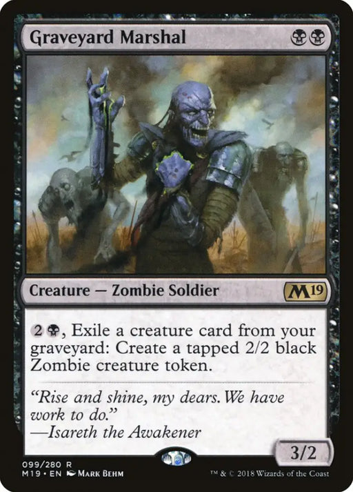 Graveyard Marshal [Core Set 2019] - MTG Single