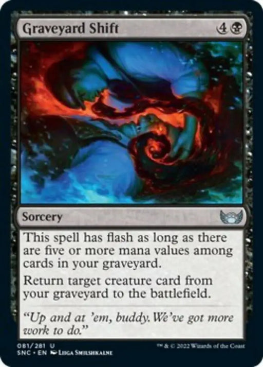 Graveyard Shift [Streets of New Capenna] - MTG Single