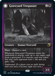 Graveyard Trespasser // Graveyard Glutton [Innistrad: Double Feature] - MTG Single