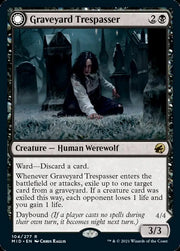 Graveyard Trespasser // Graveyard Glutton [Innistrad: Midnight Hunt] - MTG Single