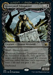Graveyard Trespasser // Graveyard Glutton (Showcase Equinox) [Innistrad: Midnight Hunt] - MTG Single