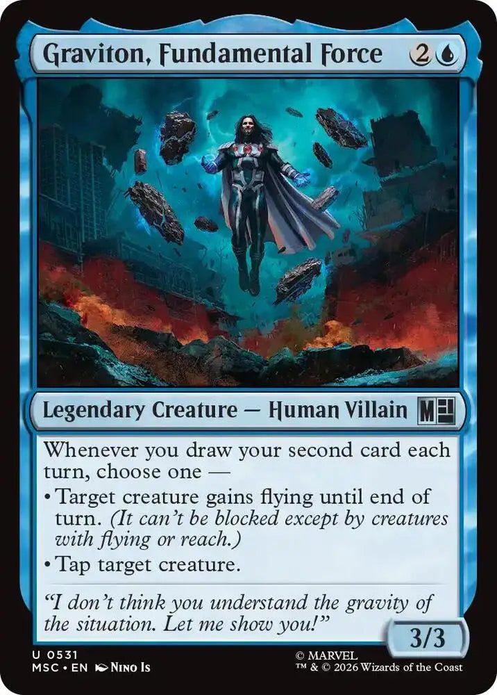 Graviton, Fundamental Force (531) [Marvel Super Heroes Commander]
