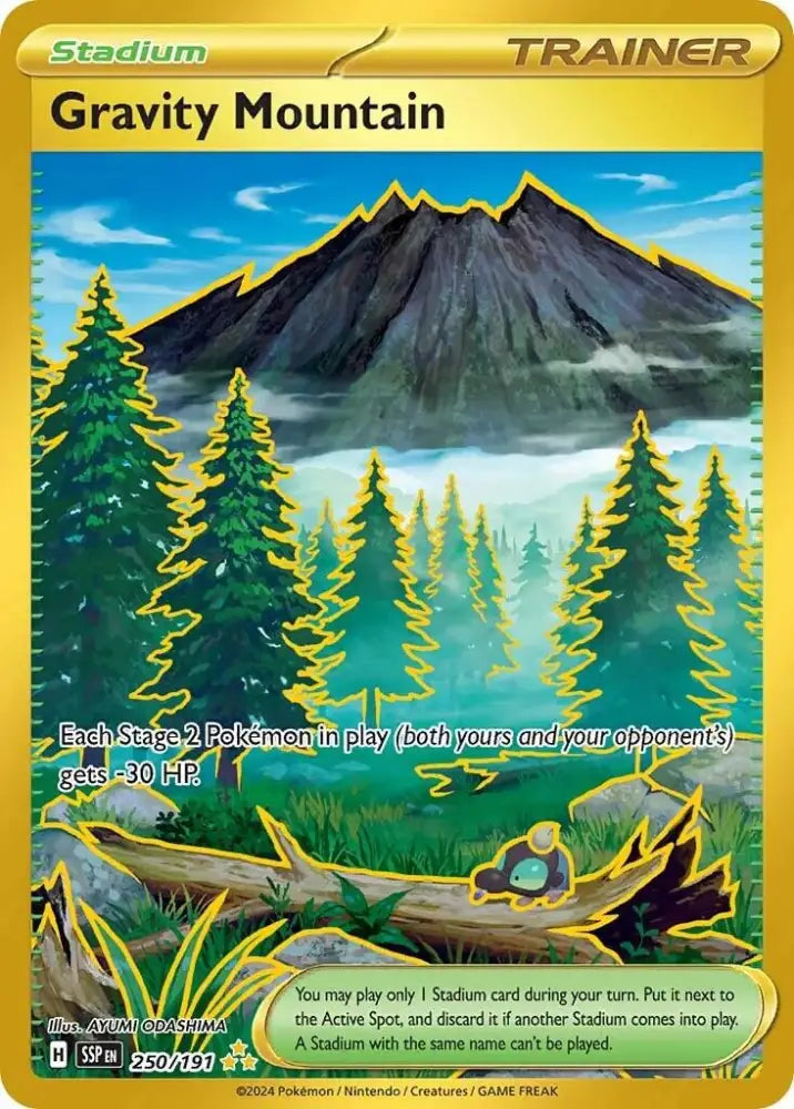 Gravity Mountain (250/191) [Scarlet & Violet: Surging Sparks] - Pokemon Single