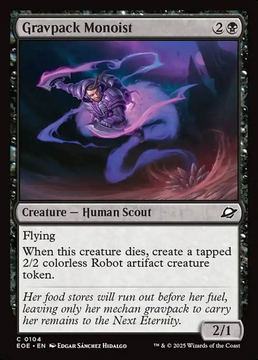 Gravpack Monoist (104) [Edge of Eternities]