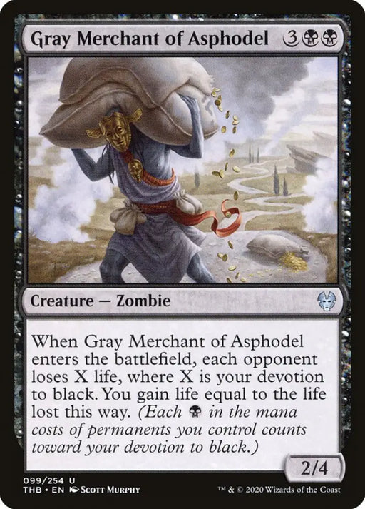 Gray Merchant of Asphodel [Theros Beyond Death] - MTG Single