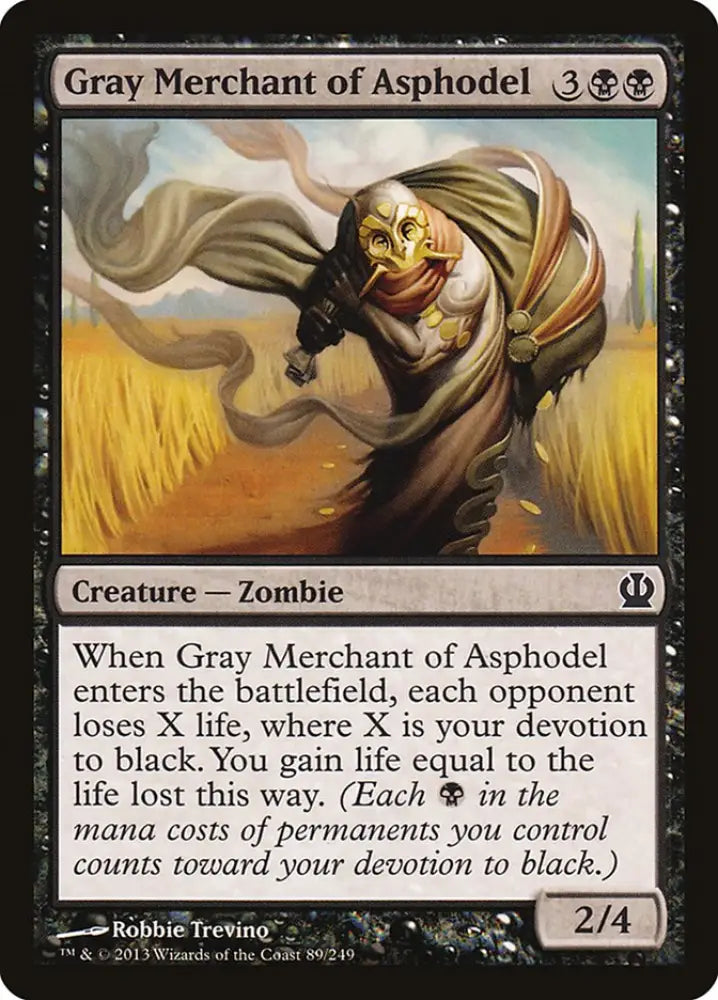Gray Merchant of Asphodel [Theros] - MTG Single