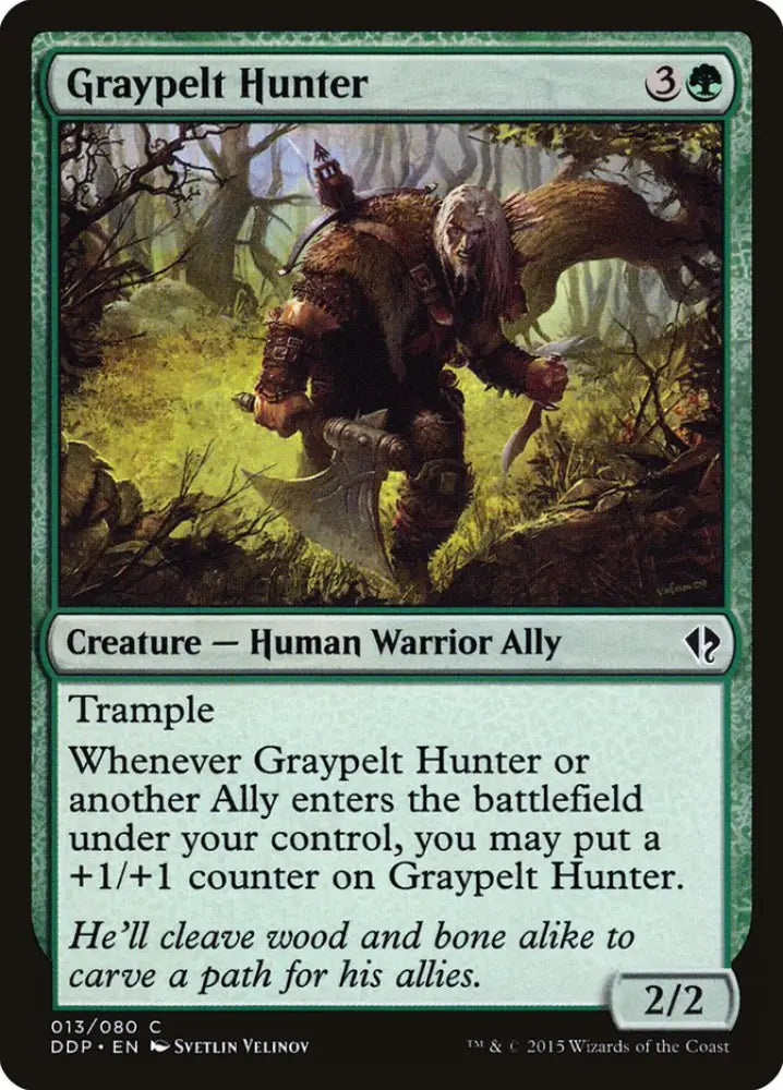Graypelt Hunter [Duel Decks: Zendikar vs. Eldrazi] - MTG Single