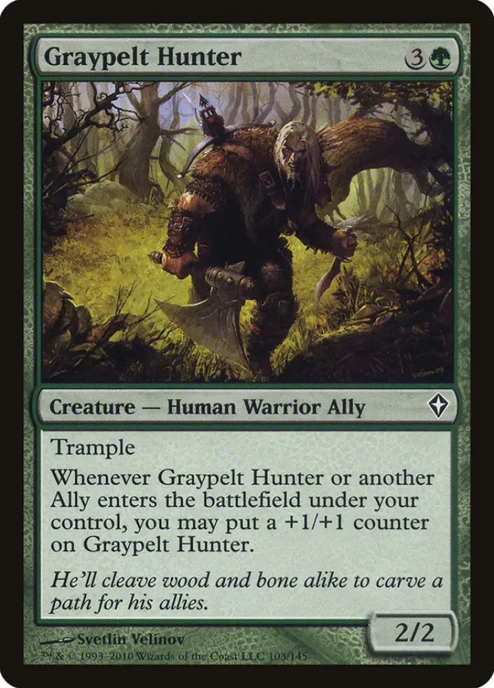 Graypelt Hunter [Worldwake] - MTG Single