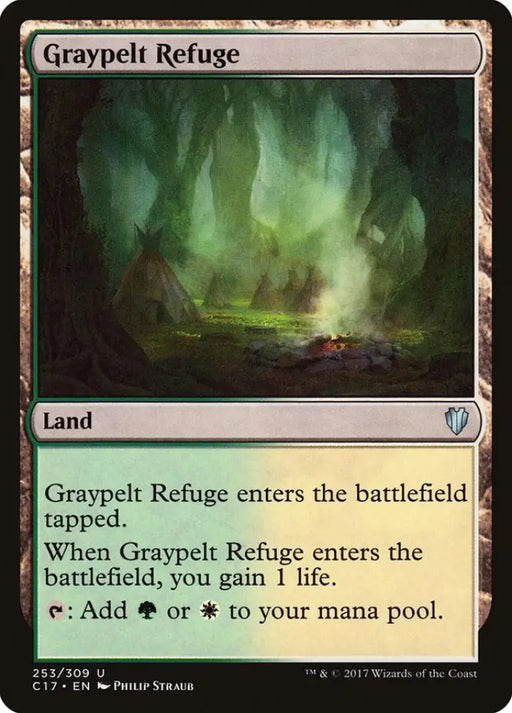 Graypelt Refuge [Commander 2017] - MTG Single