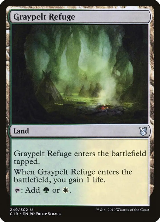 Graypelt Refuge [Commander 2019] - MTG Single