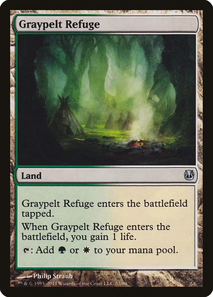 Graypelt Refuge [Duel Decks: Ajani vs. Nicol Bolas] - MTG Single