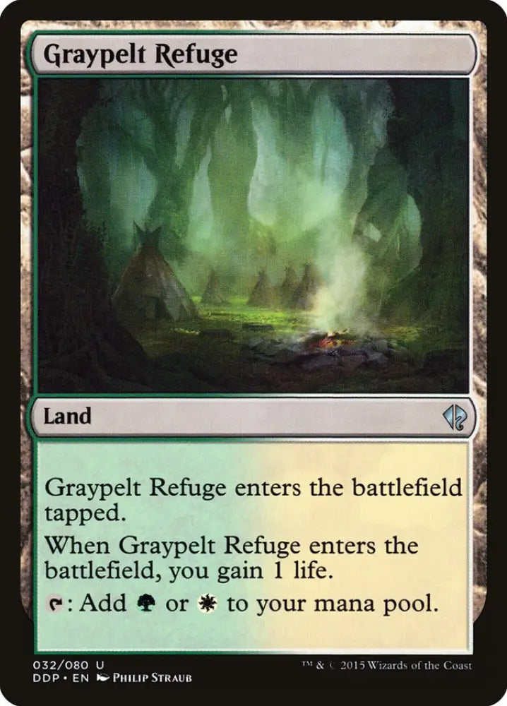 Graypelt Refuge [Duel Decks: Zendikar vs. Eldrazi] - MTG Single