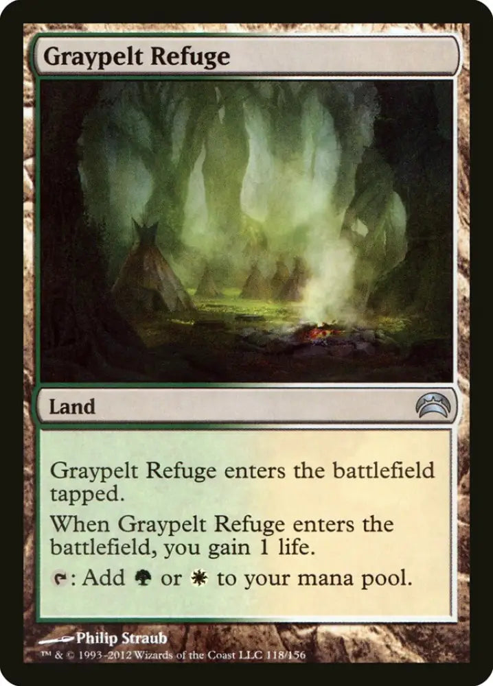 Graypelt Refuge [Planechase 2012] - MTG Single