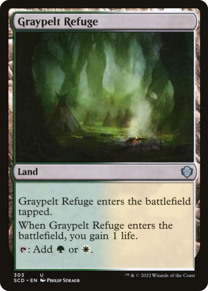 Graypelt Refuge [Starter Commander Decks] - MTG Single