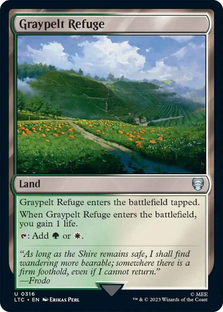 Graypelt Refuge [The Lord of the Rings: Tales of Middle-Earth Commander] - MTG Single