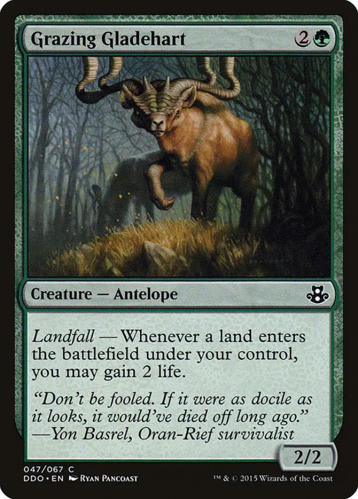 Grazing Gladehart [Duel Decks: Elspeth vs. Kiora] - MTG Single