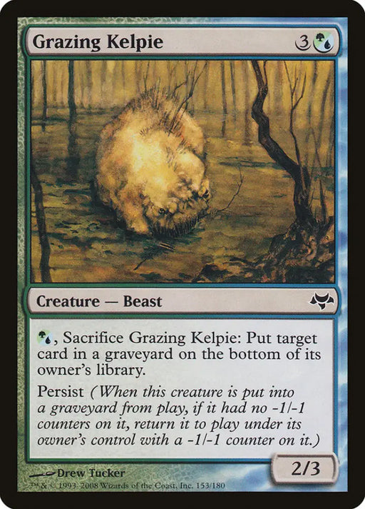Grazing Kelpie [Eventide] - MTG Single