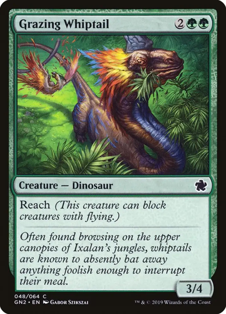 Grazing Whiptail [Game Night 2019] - MTG Single