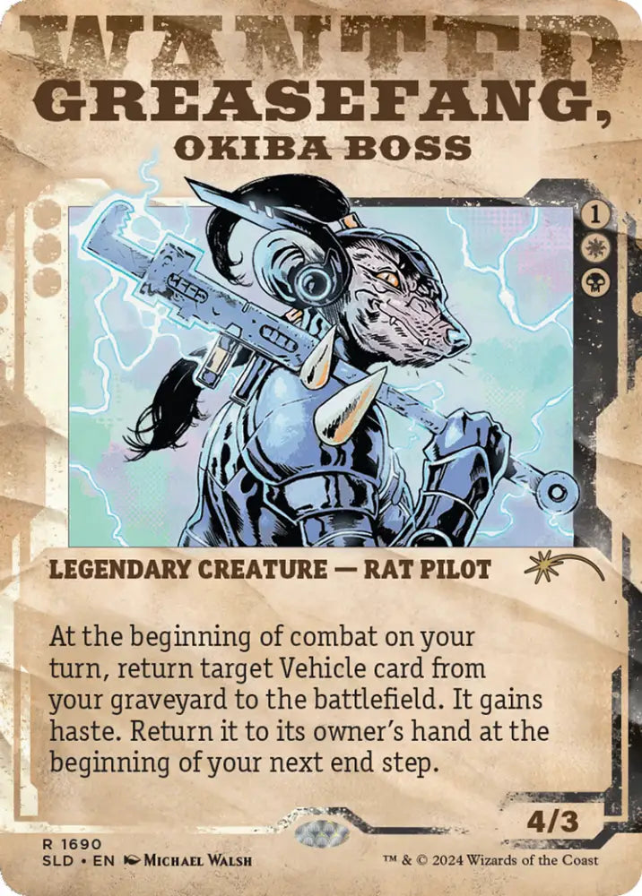 Greasefang Okiba Boss [Secret Lair Drop Series] - MTG Single