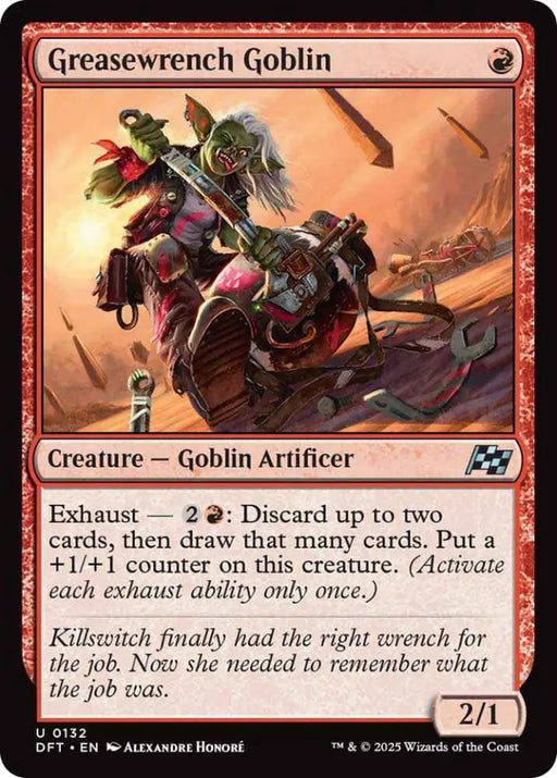 Greasewrench Goblin [Aetherdrift] - MTG Single