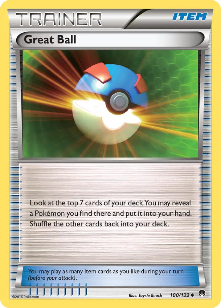 Great Ball (100/122) [XY: BREAKpoint] - Pokemon Single