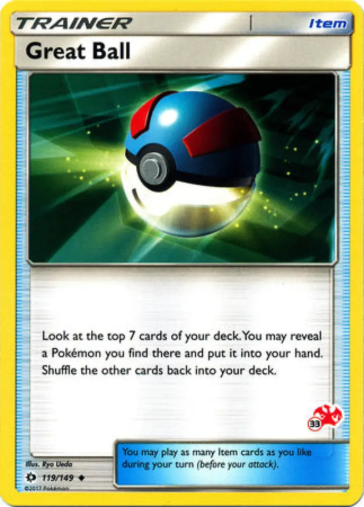 Great Ball (119/149) (Charizard Stamp #33) [Battle Academy 2020] - Pokemon Single