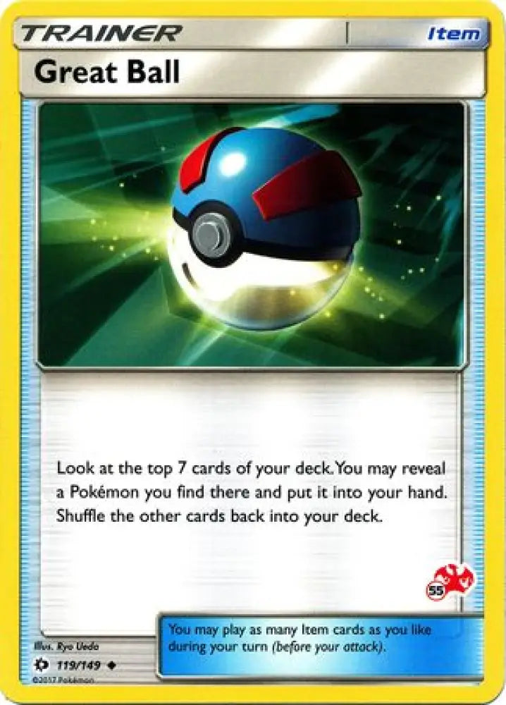 Great Ball (119/149) (Charizard Stamp #55) [Battle Academy 2020] - Pokemon Single
