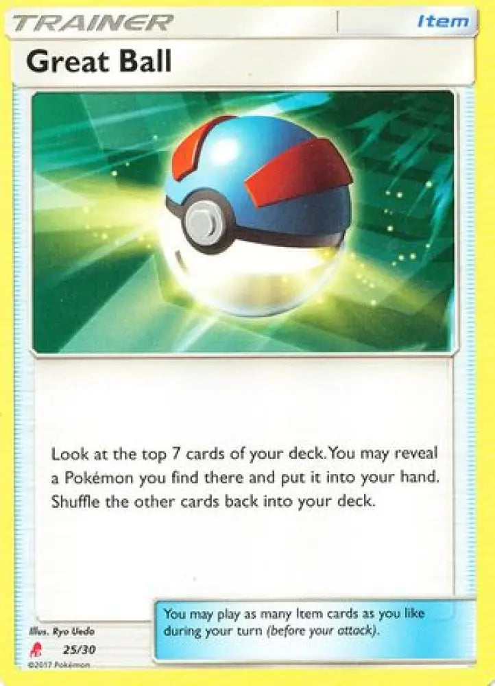Great Ball (25/30) [Sun & Moon: Trainer Kit - Lycanroc] - Pokemon Single