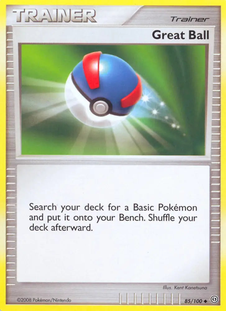 Great Ball (85/100) [Diamond & Pearl: Stormfront] - Pokemon Single