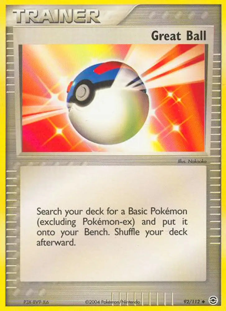 Great Ball (92/112) [EX: FireRed & LeafGreen] - Pokemon Single