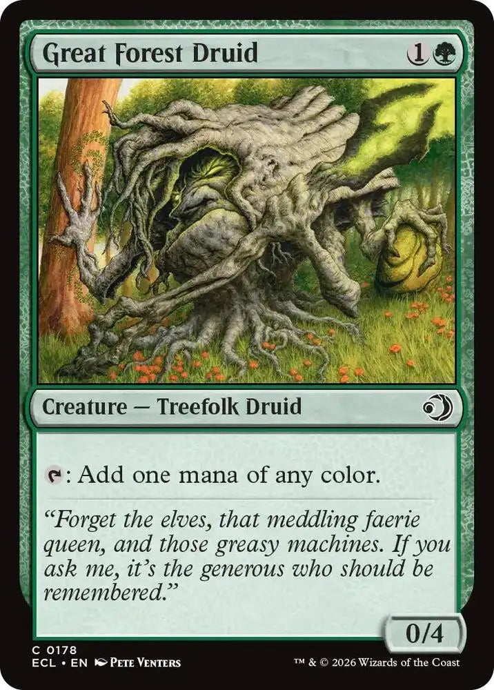 Great Forest Druid (178) [Lorwyn Eclipsed]