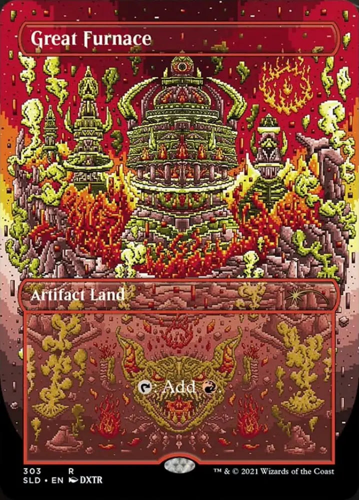 Great Furnace (Borderless) [Secret Lair Drop Series] - MTG Single