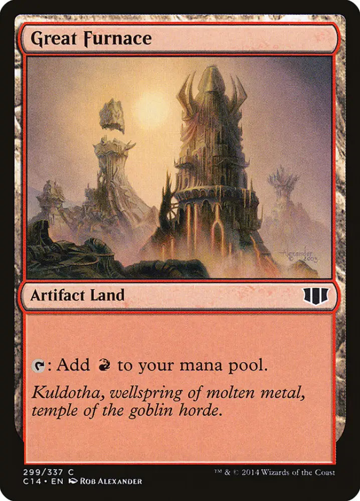 Great Furnace [Commander 2014] - MTG Single