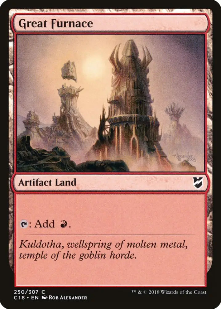 Great Furnace [Commander 2018] - MTG Single